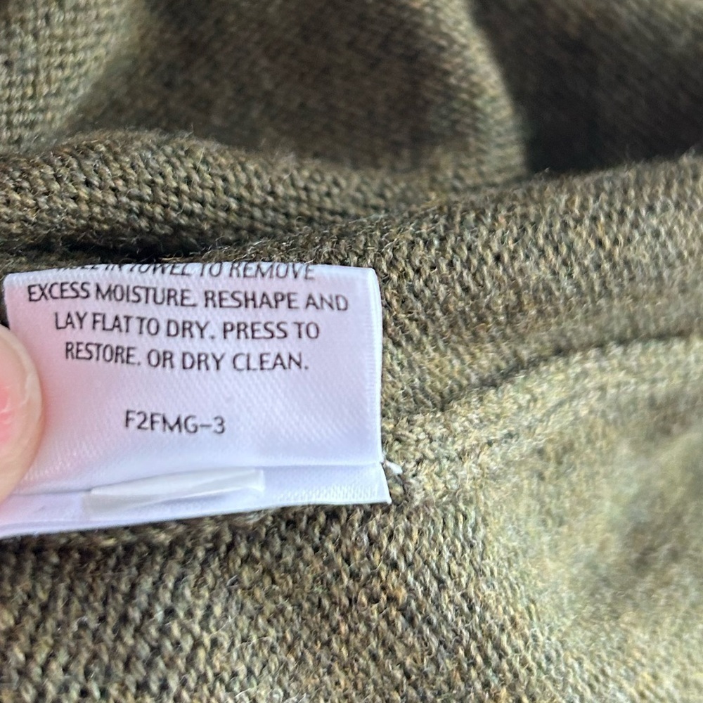 Eileen Fisher Merino Wool Knit Skirt Size M - Picture 7 of 11